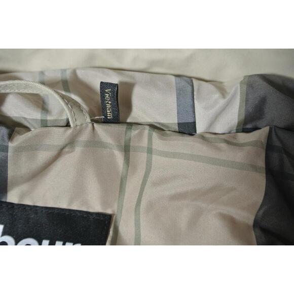 NEW, Barbour Lavender Ladies Waterproof Jacket - Beige Size 14 #C4489 - Picture 13 of 15